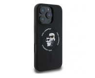 KARL LAGERFELD Silicone Karl&Choupette Heads do iPhone 16 Pro Max czarny KLHMP16XSCMKCRHK - 1278260 - zdjęcie 4